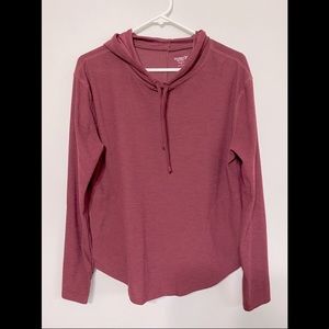 Old Navy Burgundy Lightweight Hoodie (Women’s)